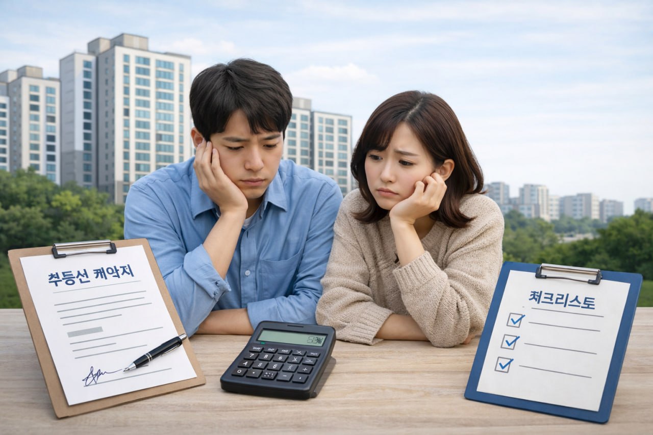아파트 계약 후 가장 많이 후회하는 선택을 설명하는 대표 이미지
